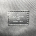 Louis Vuitton Backpack Christopher Slim Taurillon Leather Black Silver — view 5