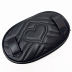 Gucci Waist Bag Belt Pouch Black Gold Clutch Leather GG Marmont — view 5
