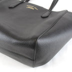 Gucci Tote Bag Leather Black — view 4