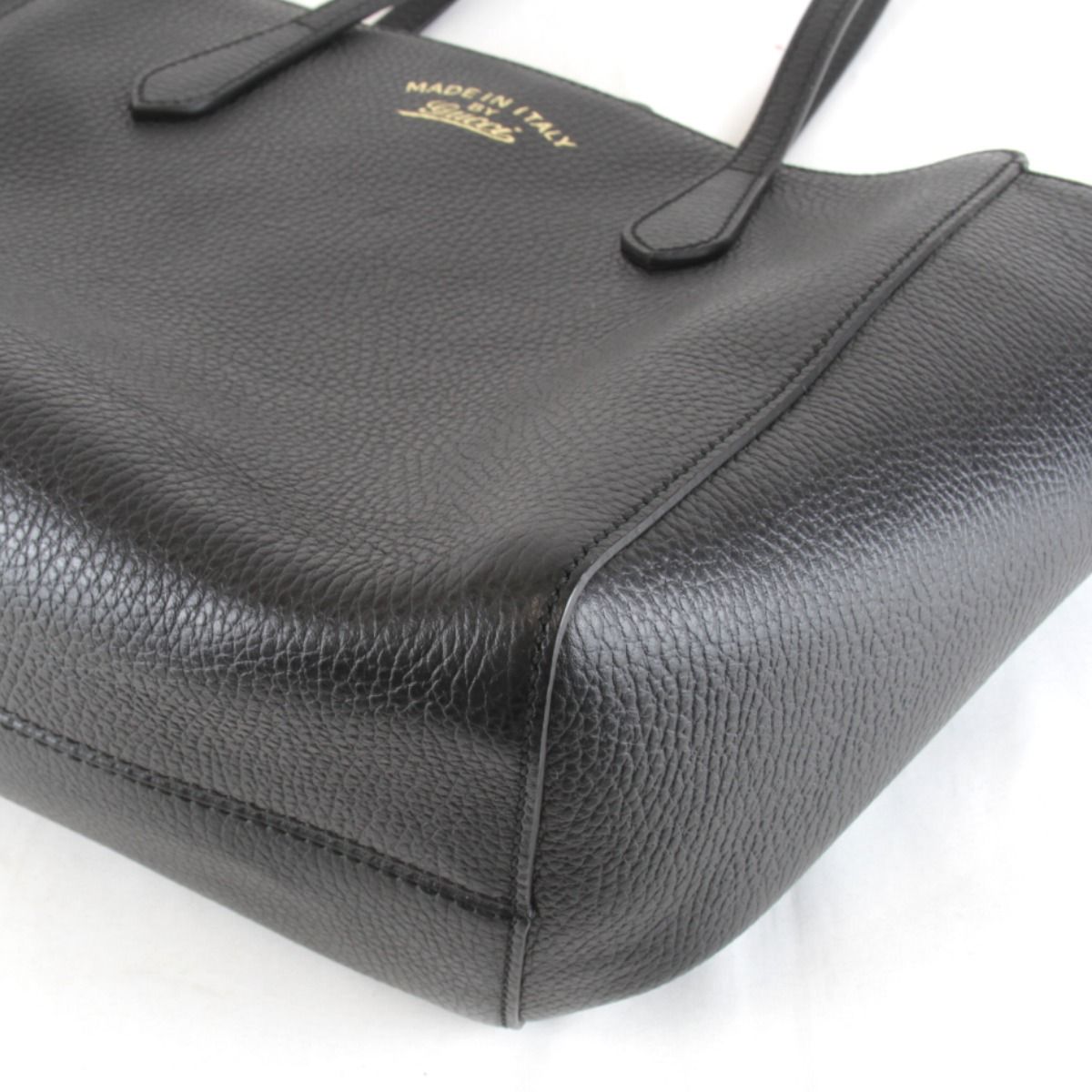 Gucci Tote Bag Leather Black — view 4