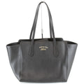 Gucci Tote Bag Leather Black