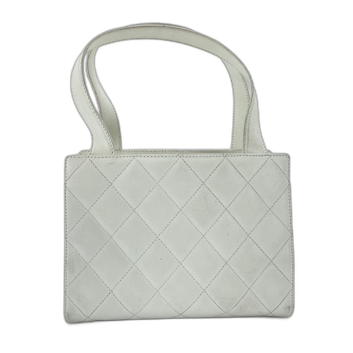 Chanel Handbag Quilted White — view 2