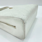 Chanel Handbag Quilted White — view 7