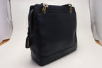 Chanel Triple Coco Caviar Leather Tote Bag — view 4