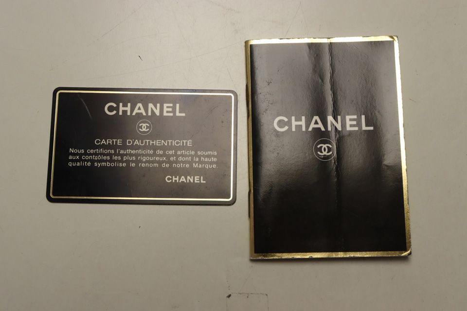 Chanel Triple Coco Caviar Leather Tote Bag — view 8