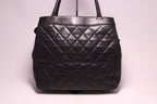 Chanel Lambskin Tote Bag Black — view 2