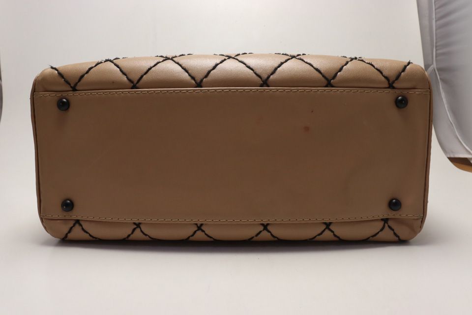 Chanel Wild Stitch Lambskin Handbag — view 3