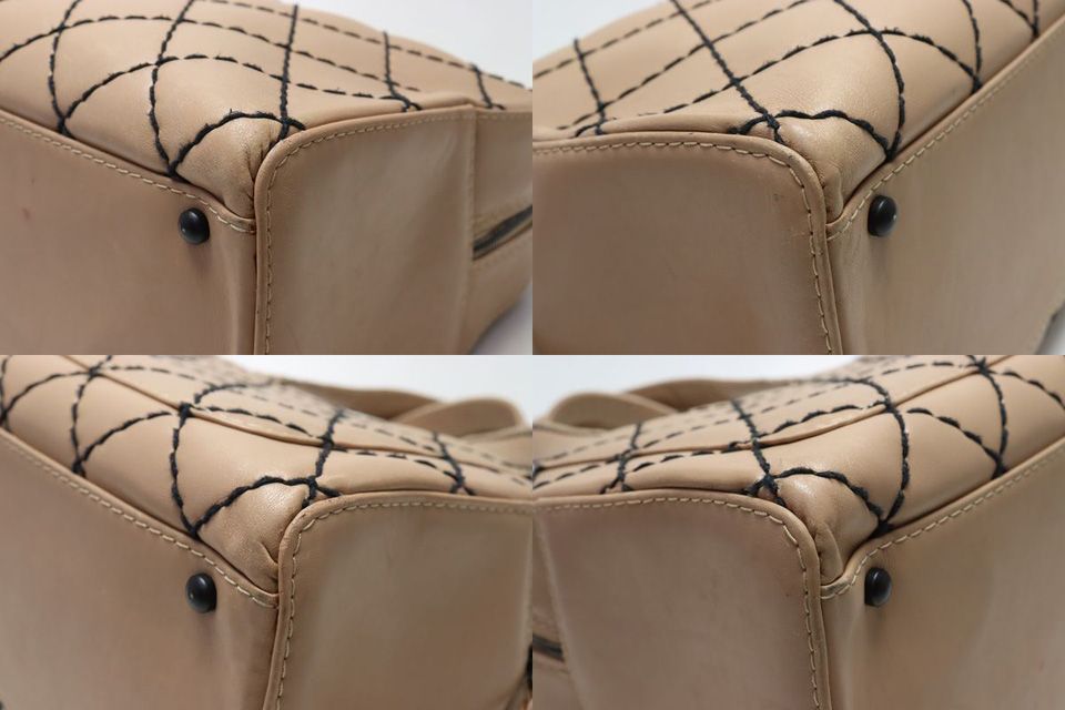 Chanel Wild Stitch Lambskin Handbag — view 5
