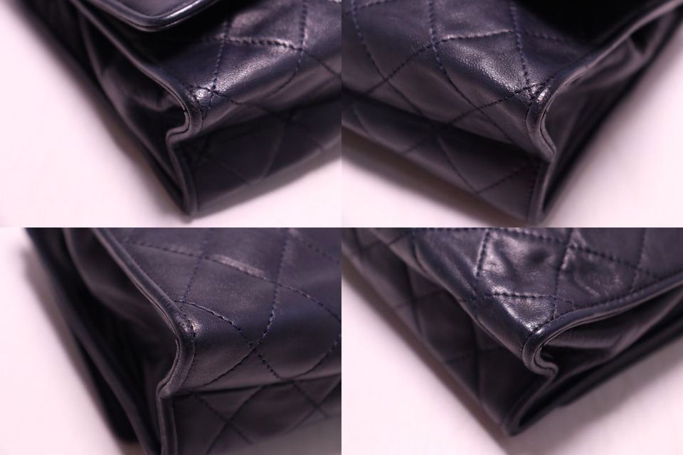 Chanel Quilted Lambskin Chain Shoulder Bag — view 5