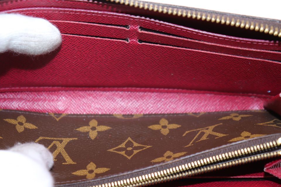 Louis Vuitton Portefeuille Clemence Monogram Zip Around Wallet — view 5
