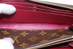 Louis Vuitton Portefeuille Clemence Monogram Zip Around Wallet — view 5