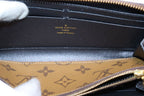 Louis Vuitton Portefeuille Clemence Monogram Reverse Zip Around Wallet — view 5