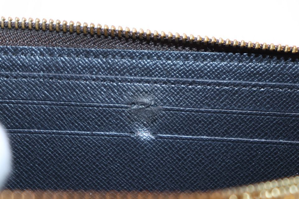 Louis Vuitton Portefeuille Clemence Monogram Reverse Zip Around Wallet — view 8