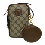 Gucci Interlocking G Shoulder Bag GG Supreme Leather