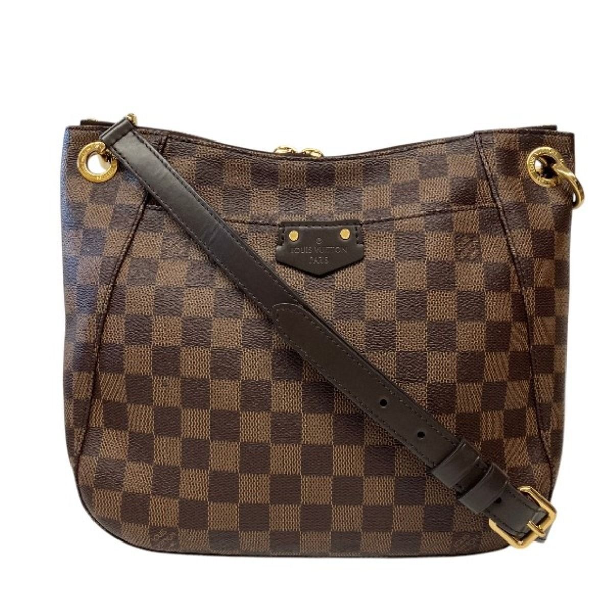 Louis Vuitton Ebene South Bank Damier Shoulder Bag