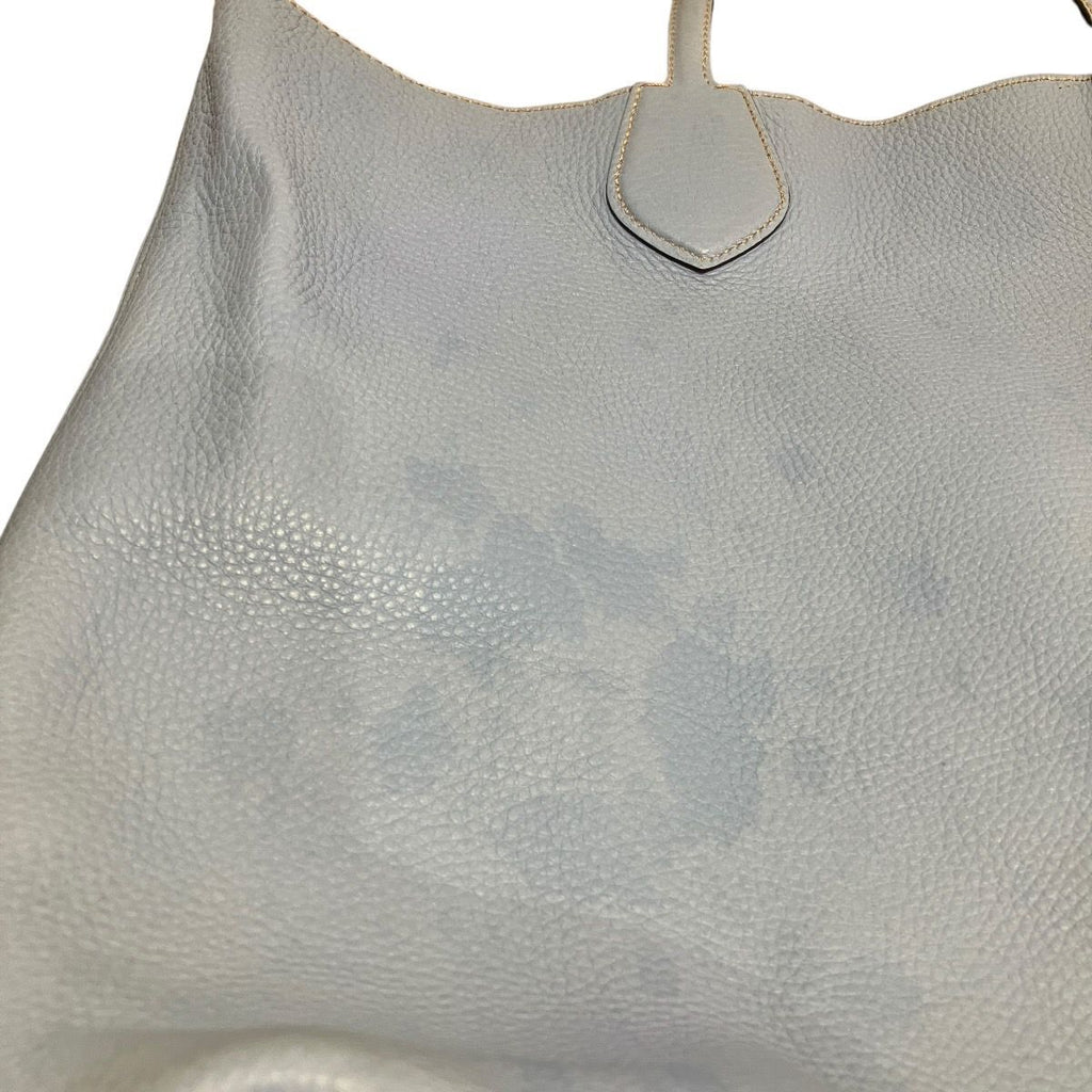 Gucci Tote Bag Leather Blue — view 6