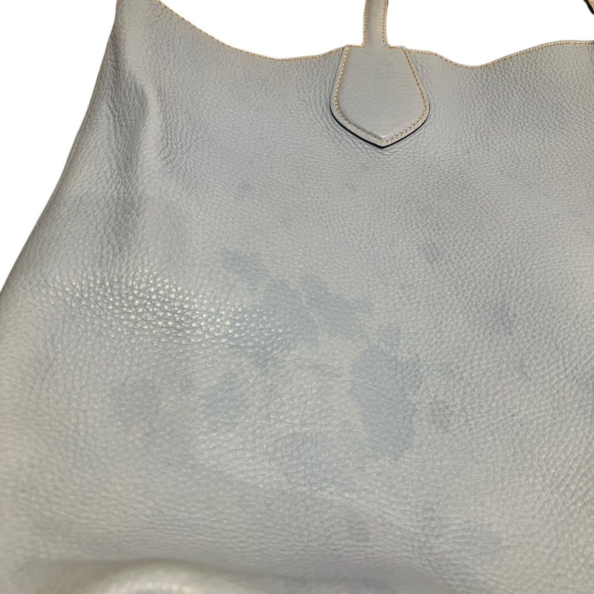 Gucci Tote Bag Leather Blue — view 6