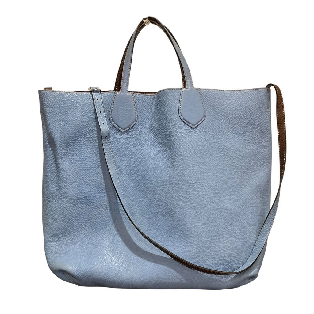 Gucci Tote Bag Leather Blue