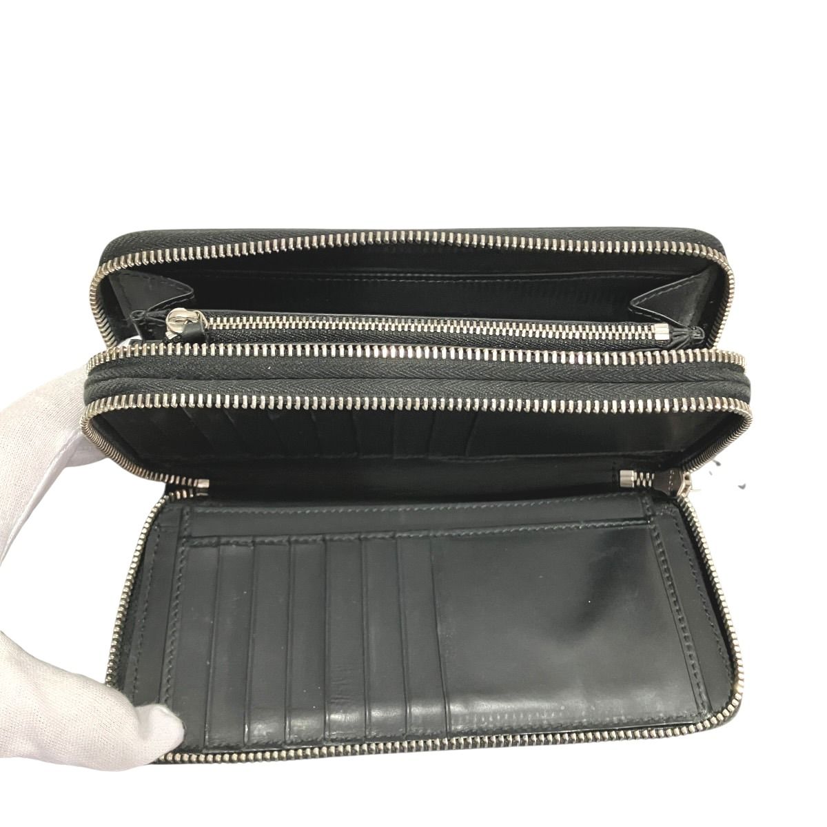 Gucci Wallet Leather Black — view 3