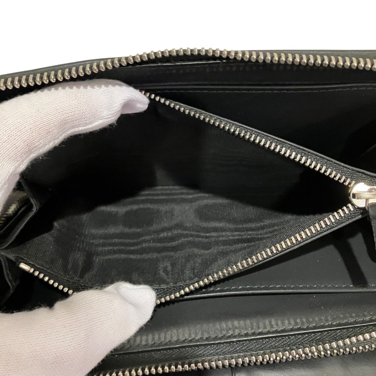 Gucci Wallet Leather Black — view 7