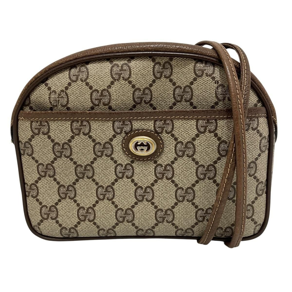 Gucci GG Supreme Vintage Shoulder Bag Leather 116.02.607