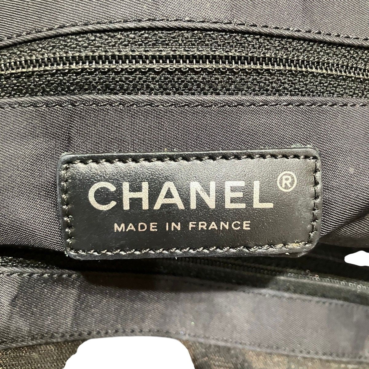 Chanel New Travel Line Tote Bag Nylon Leather — view 4