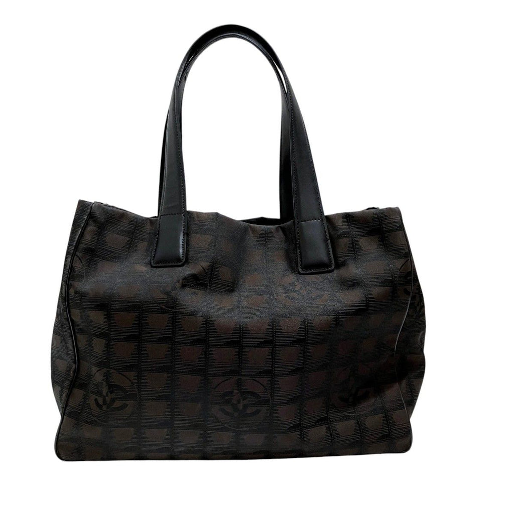 Chanel New Travel Line Tote Bag Nylon Leather — view 2