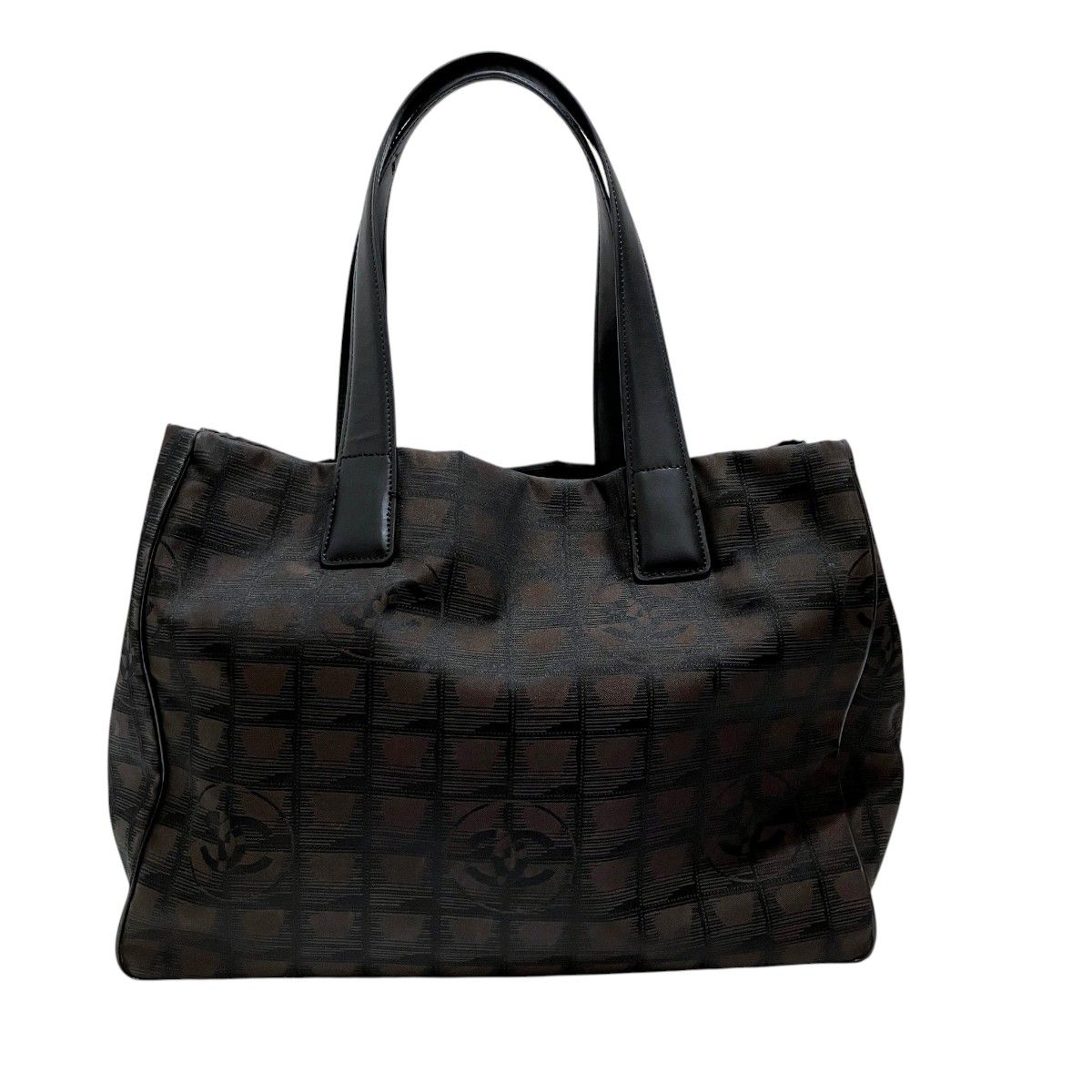 Chanel New Travel Line Tote Bag Nylon Leather — view 2
