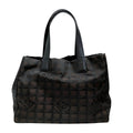 Chanel New Travel Line Tote Bag Nylon Leather