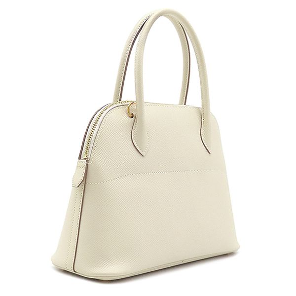 Hermes 2-Way Bag Bolide 27 Veau Epsom Craie Gold Ivory Handbag Shoulder — view 2