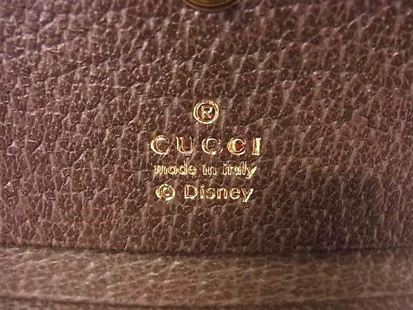 Gucci Disney Collaboration Donald Duck GG Supreme Leather Bifold Wallet — view 6
