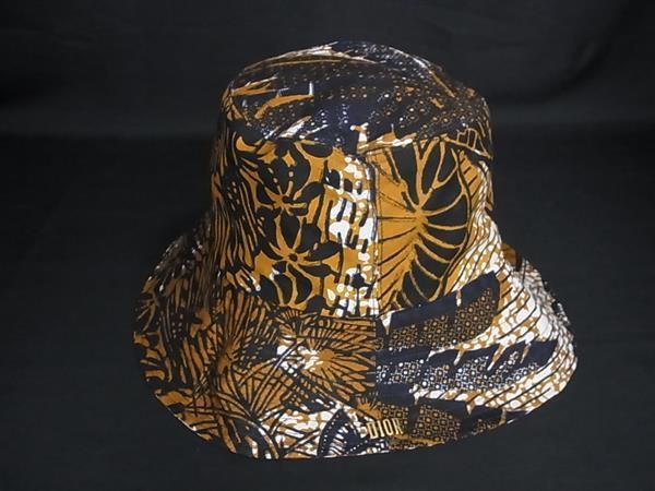 Dior 100% Cotton 58 Brown Multicolor — view 2