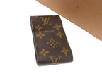 Louis Vuitton Monogram Etui Cigarette Case Tobacco Holder Brown