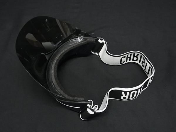Dior Sun Visor Hat Clear Black — view 3