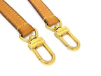 Louis Vuitton Leather Bag Shoulder Strap Belt Crossbody Brown — view 3
