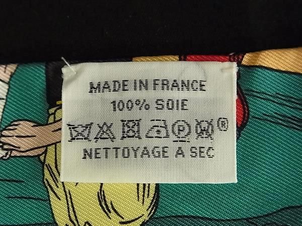 Hermes Wow Twilly 100% Silk American Comic Pattern Ribbon Scarf Blue Multicolor — view 4
