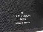 Louis Vuitton Taiga Porto Vier 6 Cult Credit Bifold Wallet Black — view 5