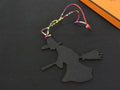 Hermes Petit h Sorciere Taurillon Clemence Vo Epsom Key Holder Black BV