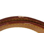 Louis Vuitton Leather Bag Shoulder Strap Belt Crossbody Brown — view 5