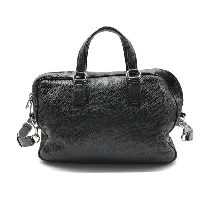 Gucci Interlocking G Soho Business Bag 2-Way Bag Crossbody Leather Black — view 3