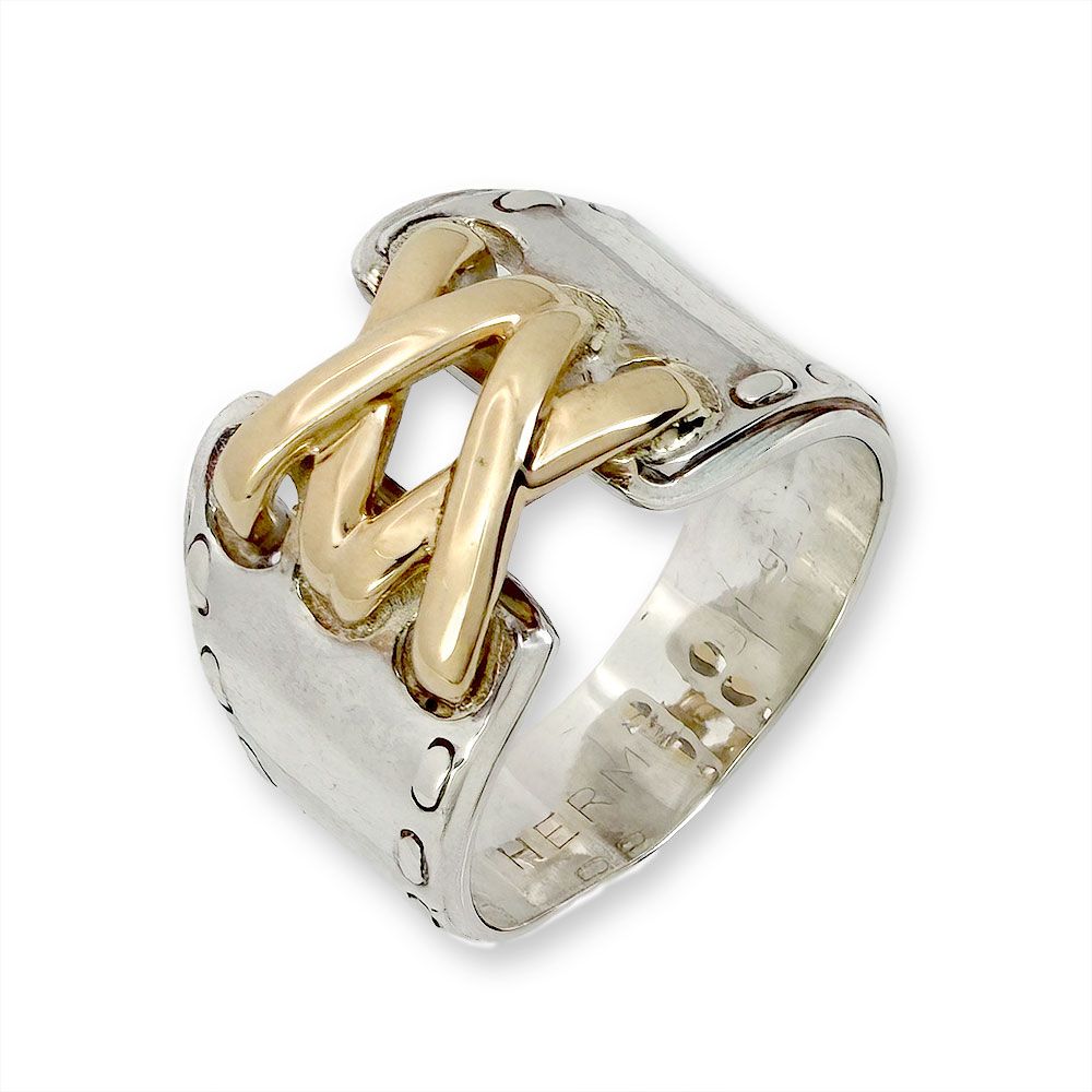 Hermes Mexico Double Corset Ring — view 2