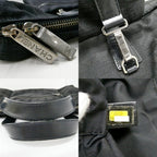 Chanel New Travel Line Briefcase Black Nylon Jacquard Leather Business — view 8