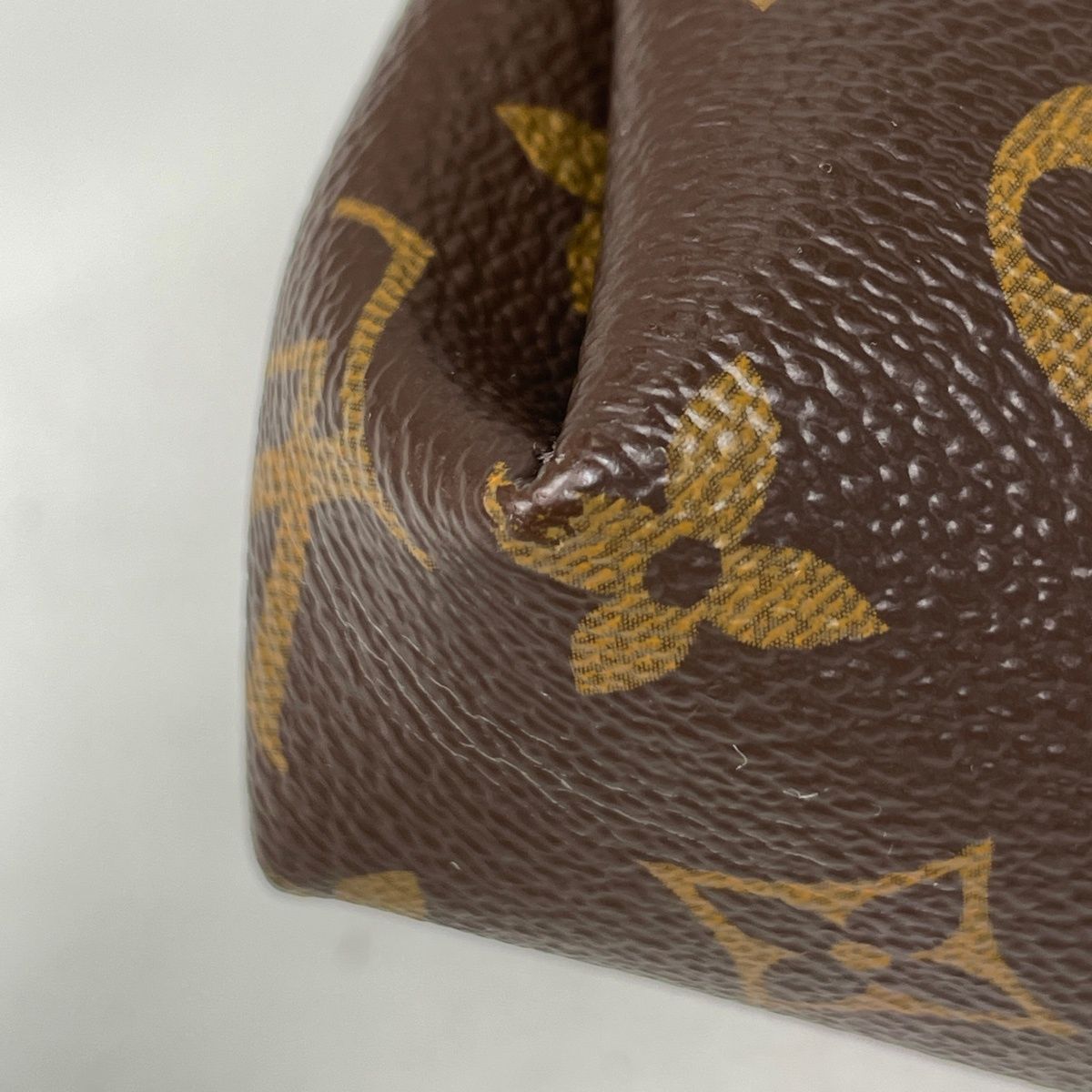 Louis Vuitton Pallas Clutch 2-Way Handbag Monogram Brown Noir — view 3