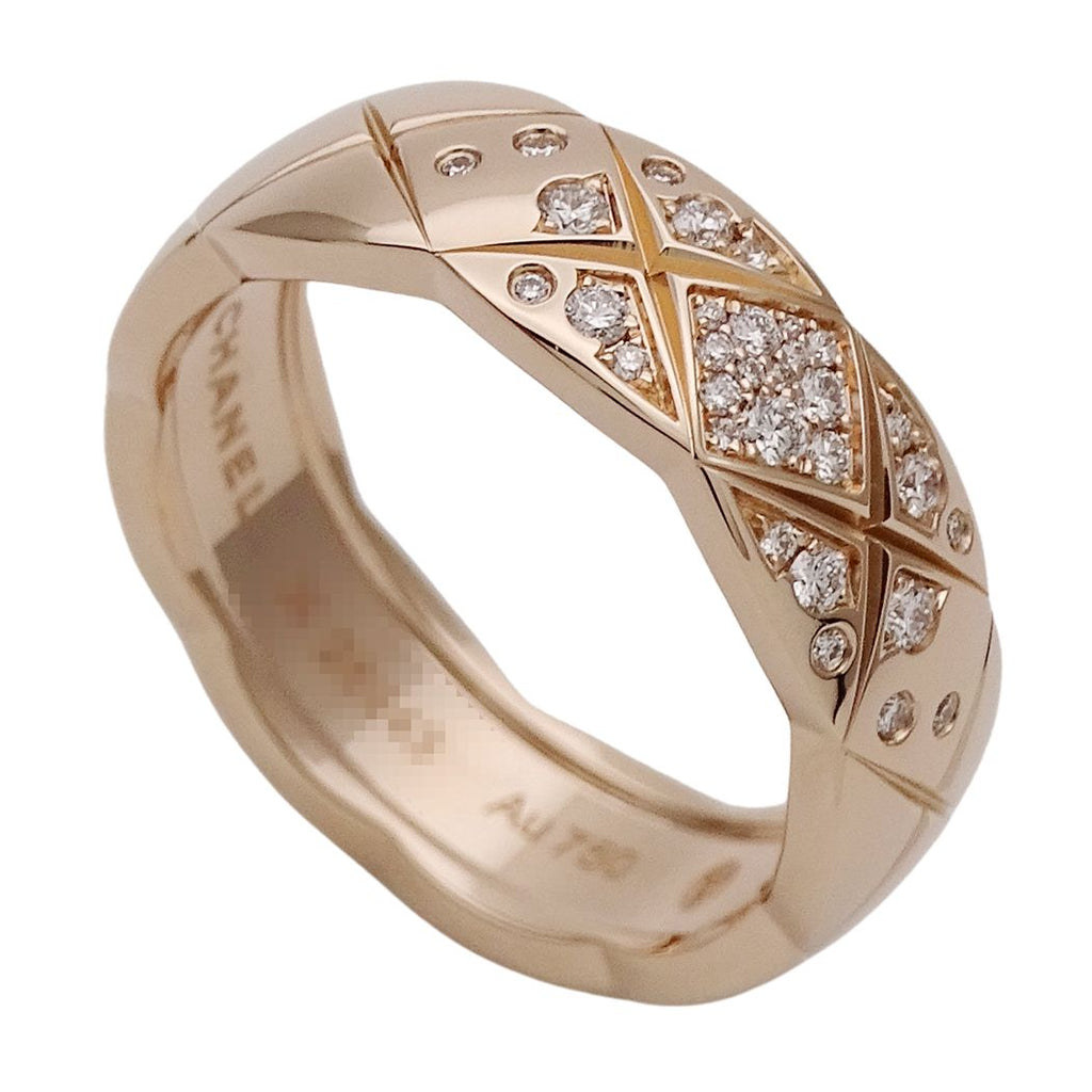 Chanel Ring Diamond Coco Crush Pink Gold 58 — view 4