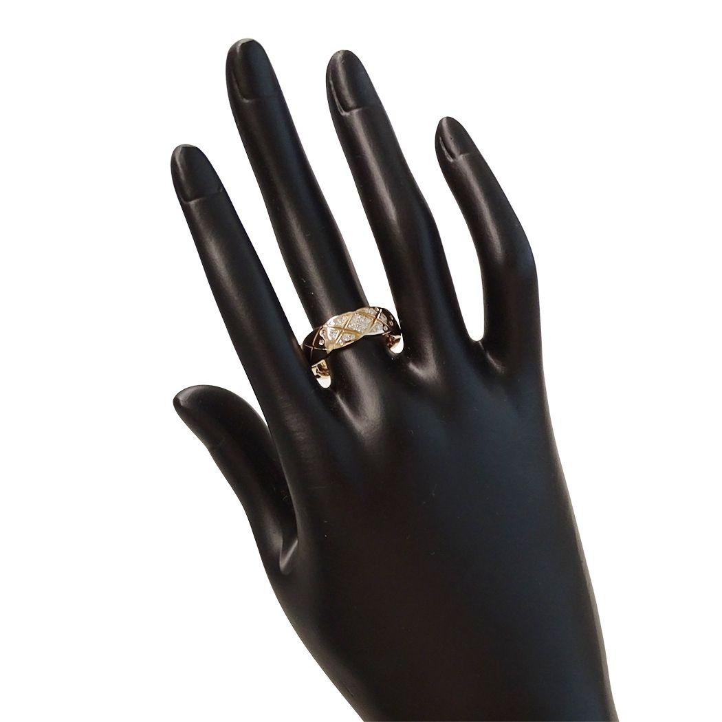 Chanel Ring Diamond Coco Crush Pink Gold 58 — view 8