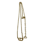 Dior CD Logo Motif Pendant Gold — view 5
