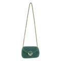 Fendi 3way Fur Chain Shoulder Bag Green