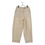 Hermes Series Button Aja Star Tuck Pants 38 Off White — view 5