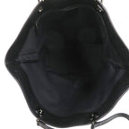 Gucci GG Pattern Nylon Leather Black Tote Bag — view 7