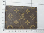Louis Vuitton Card Case Porto 2 Cult Vertical Brown Monogram — view 2